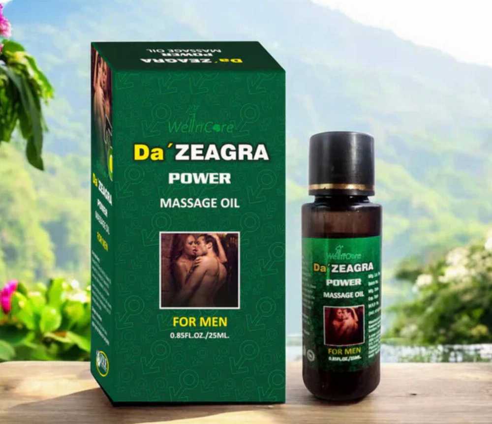 Men's Massage Oil – Revitalizing & Relaxing Herbal Body Oil