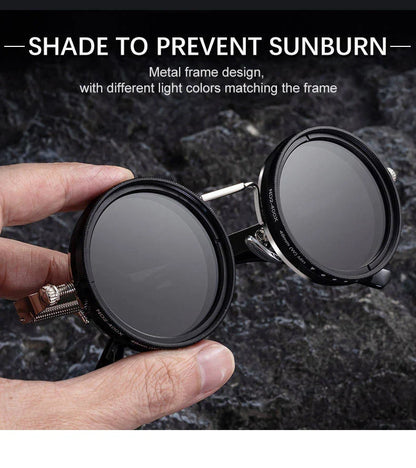 Adjustable Dimming Sun Glasses Women Retro Punk Fishing Eyeglasses Outdoor Shades
