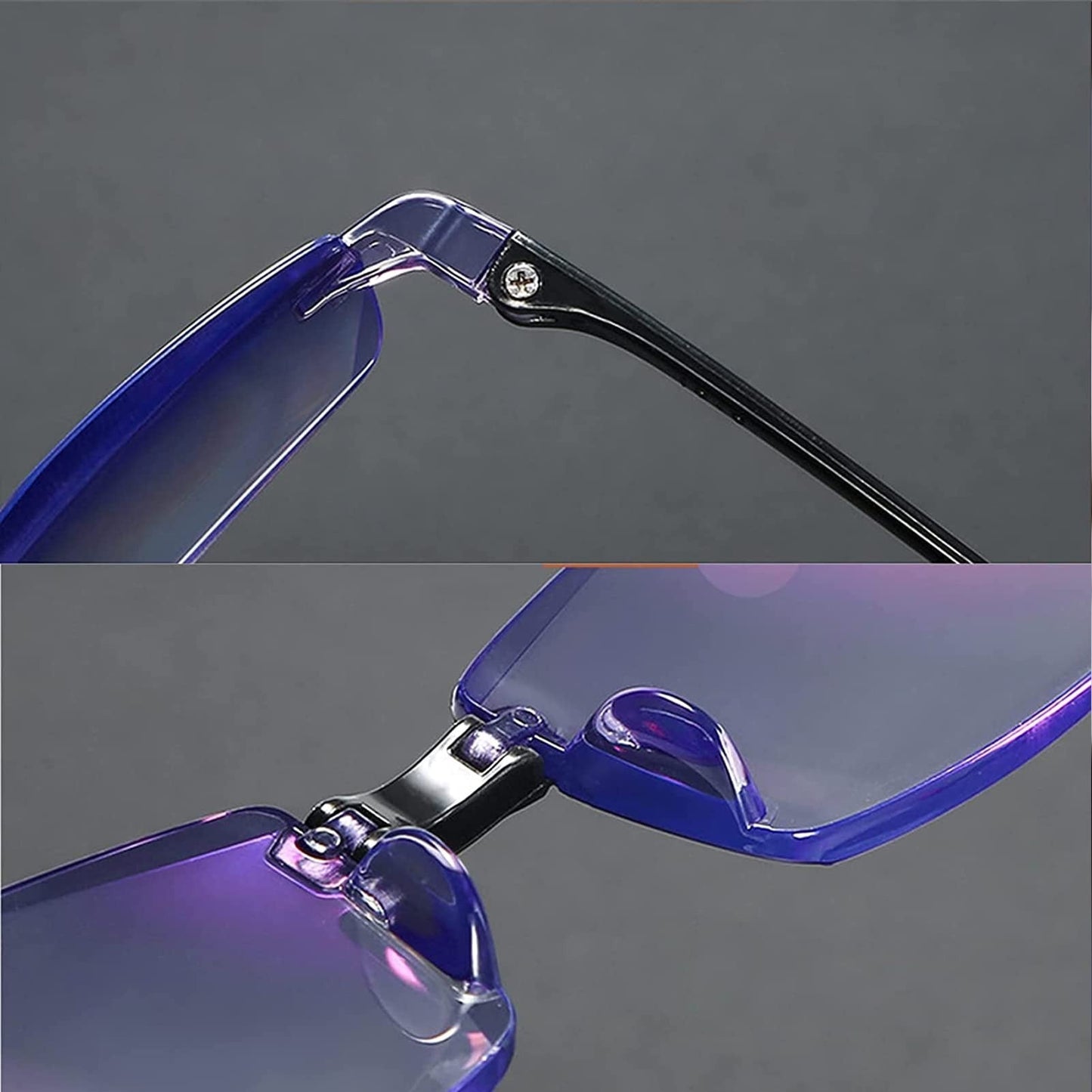 Smart Reading Glasses Rimless Anti Blue Ray Reading Glasses Men Women