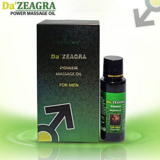 Men's Natural Herbal Massage Oil Long & Strong